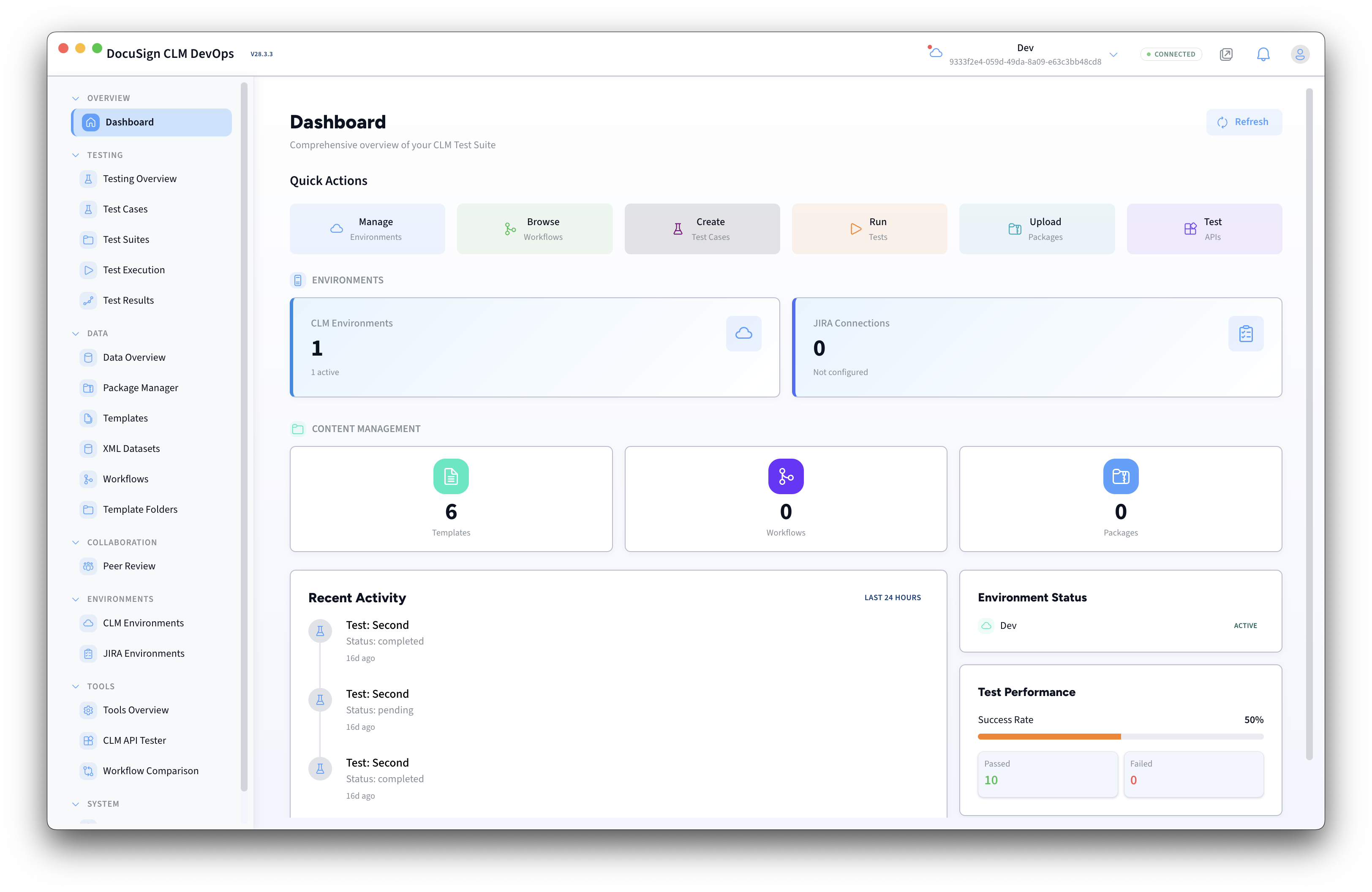 CLM DevOps Tool preview
